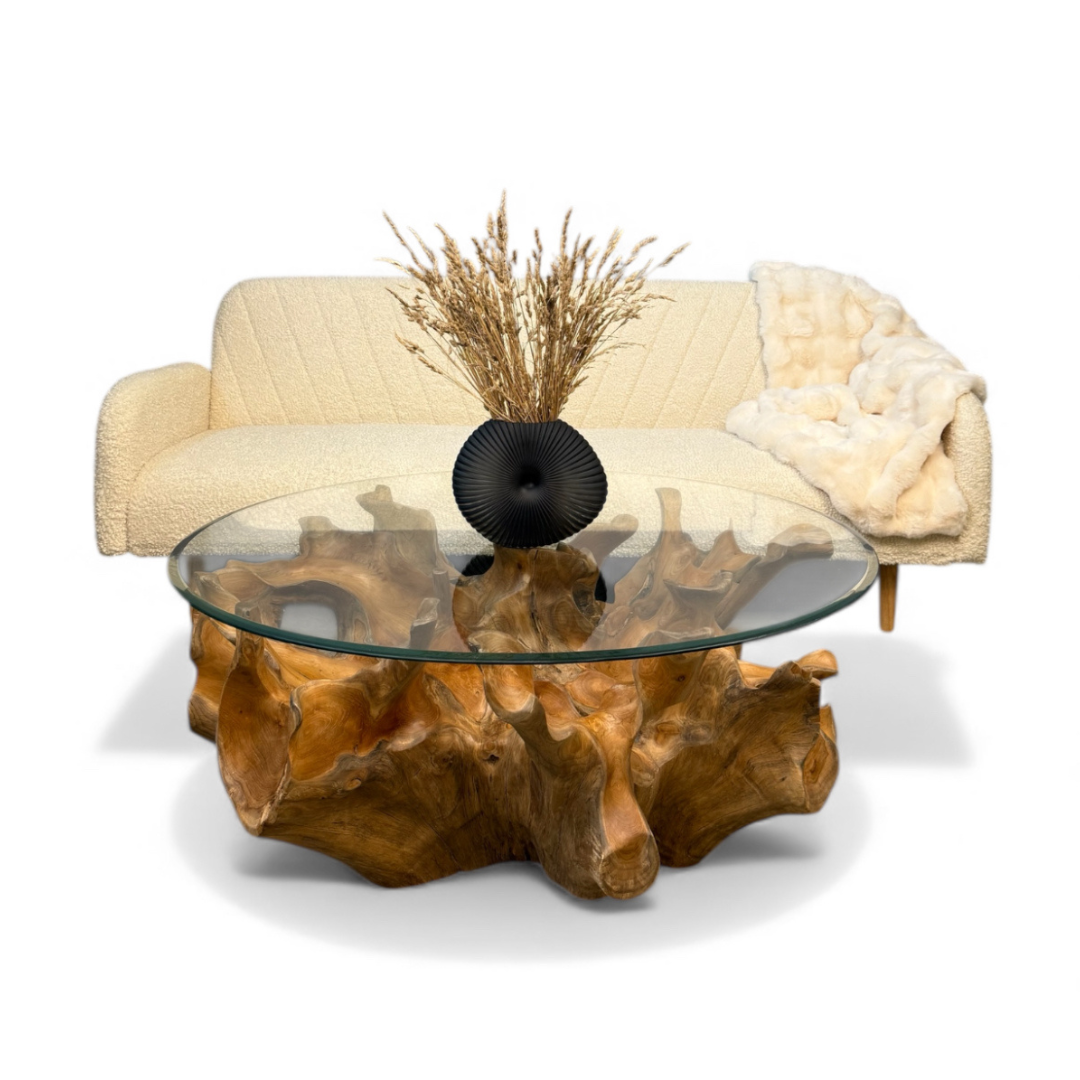 WO.35-2 Teak Root Coffee Table