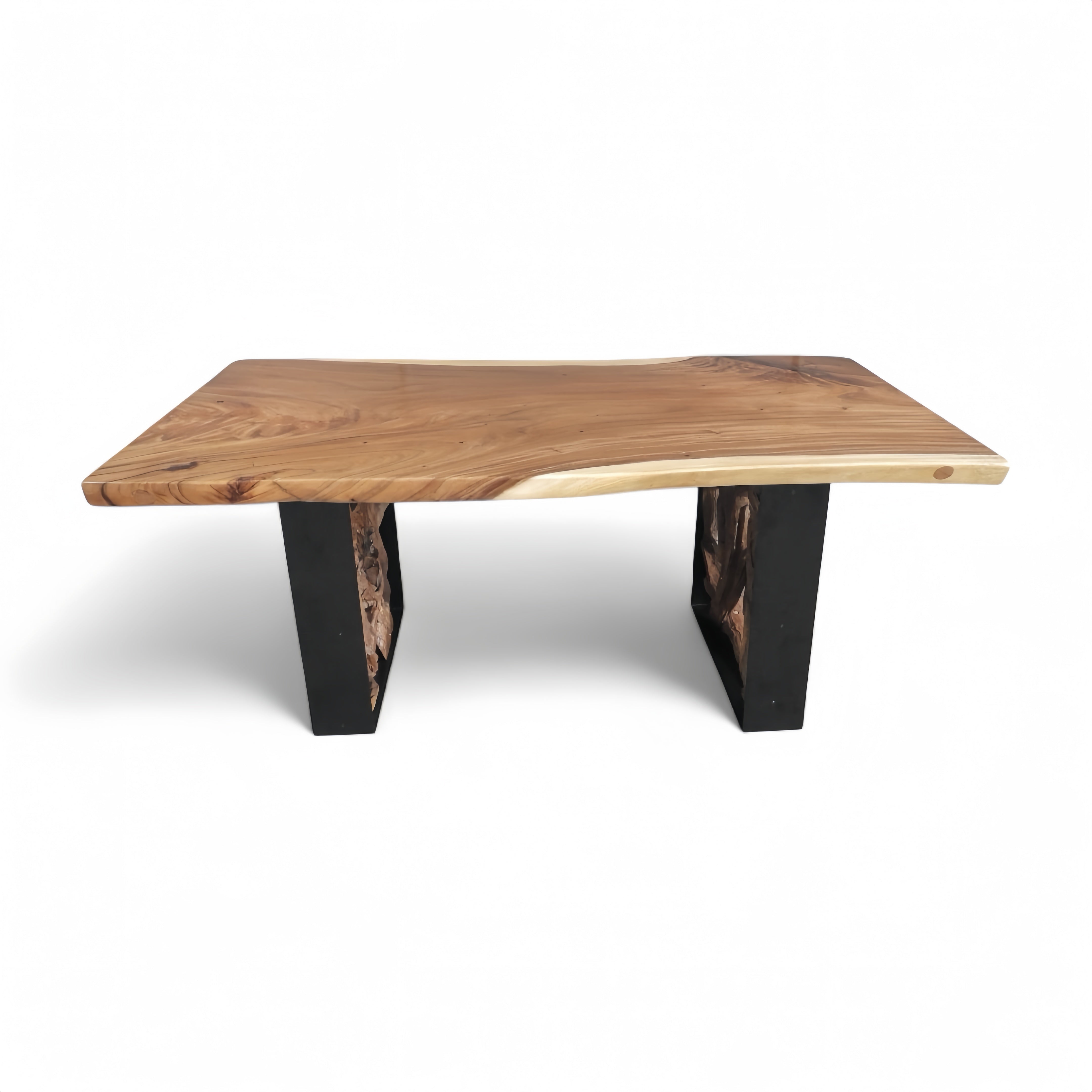 WO.13 Suar & Teak Root Iron Dining Table